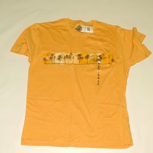 Mens Shirt Yellow XL Beach / Hawaiian NWT -2301